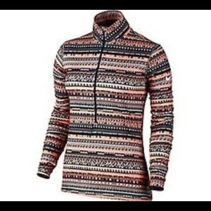 Nike Pro Dri-Fit Hyperwarn 8 Bit Half Zip Pullover